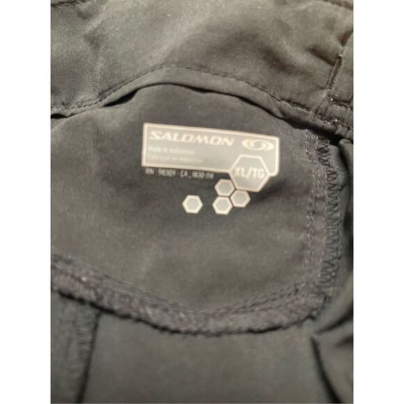 Salomon Womens Black Pull On Running Athletic Shorts XL - Picture 10 of 10